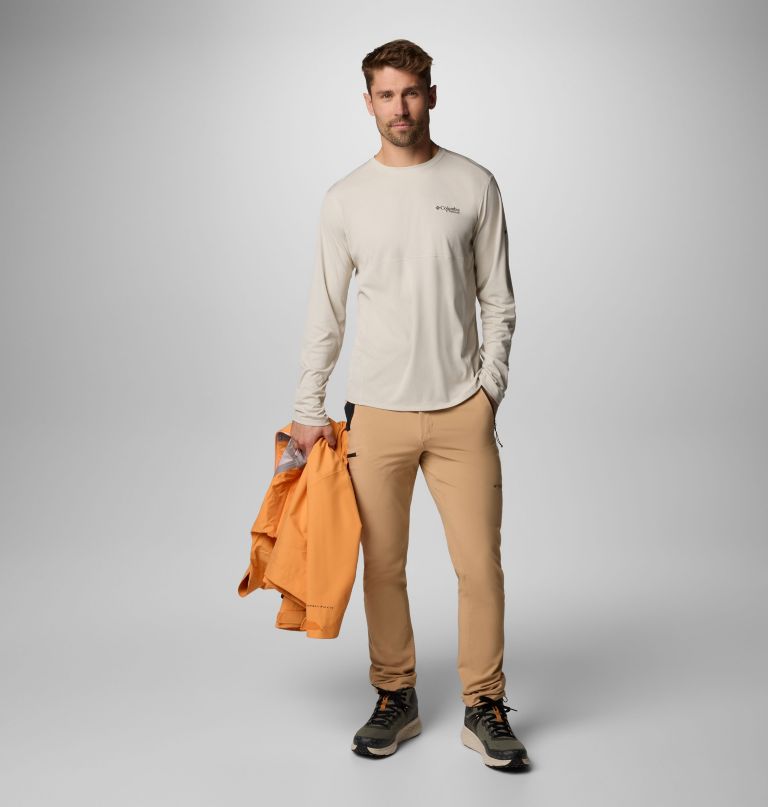 herre cirque river pro langærmet crew-t-shirt