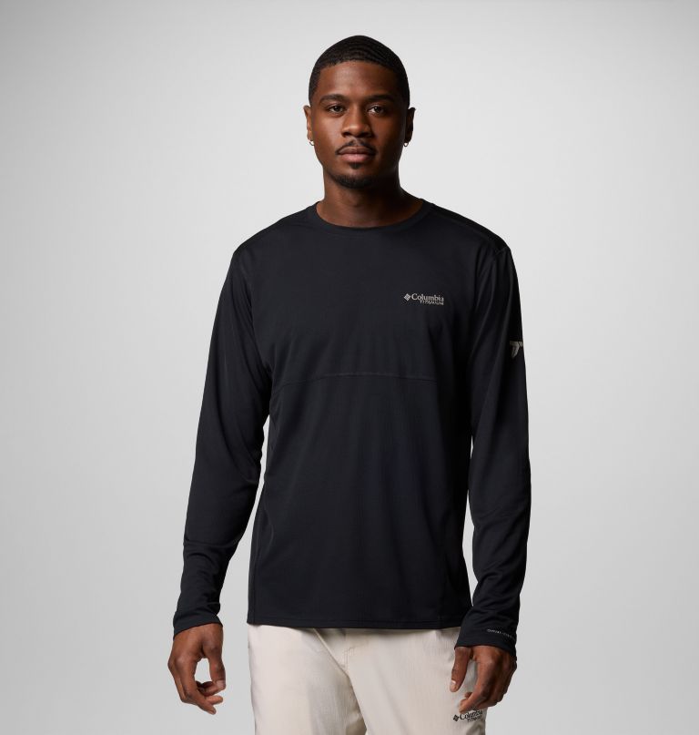 herre cirque river pro langærmet crew-t-shirt