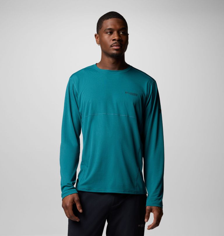 herre cirque river pro langærmet crew-t-shirt