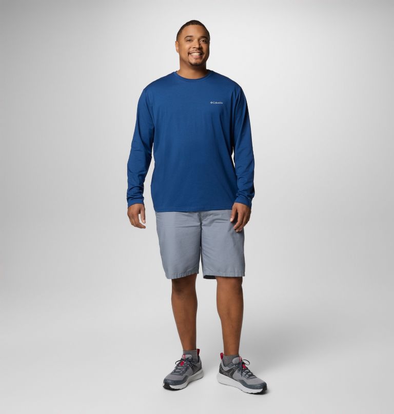 herre canyonland trail langærmet t-shirt - stor