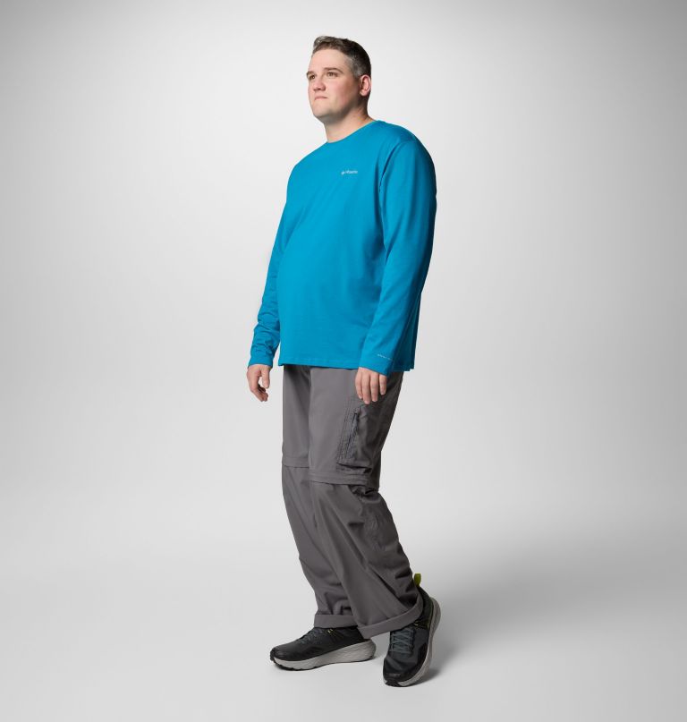 herre canyonland trail langærmet t-shirt - stor