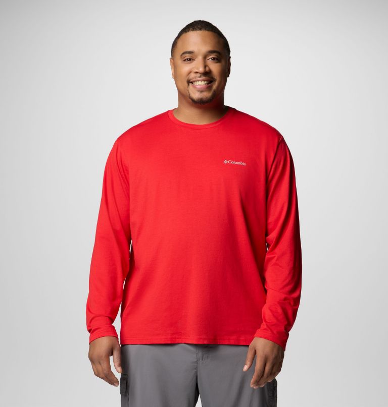 herre canyonland trail langærmet t-shirt - stor