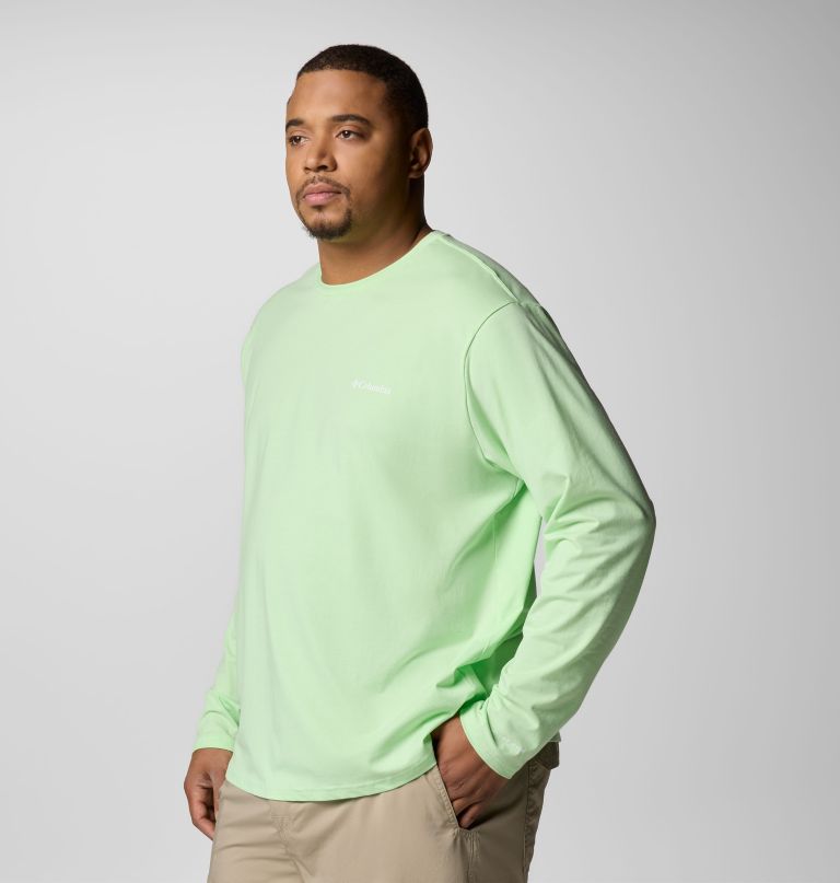 herre canyonland trail langærmet t-shirt - stor
