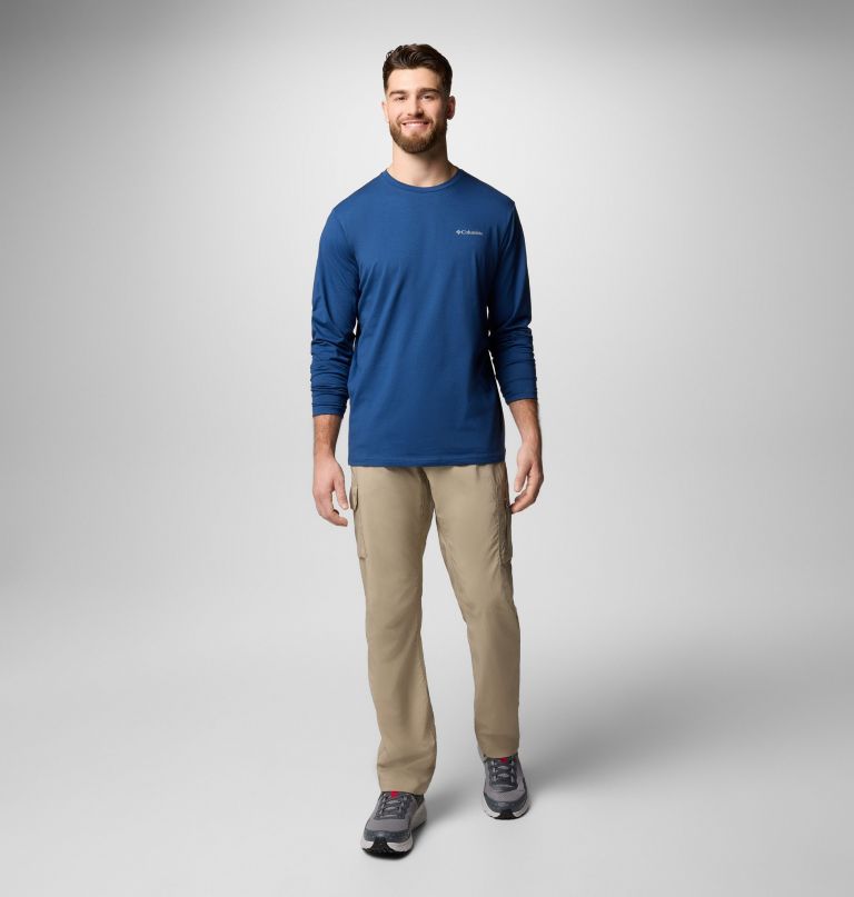 herre canyonland trail langærmet t-shirt - tall