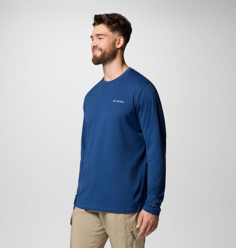 herre canyonland trail langærmet t-shirt - tall