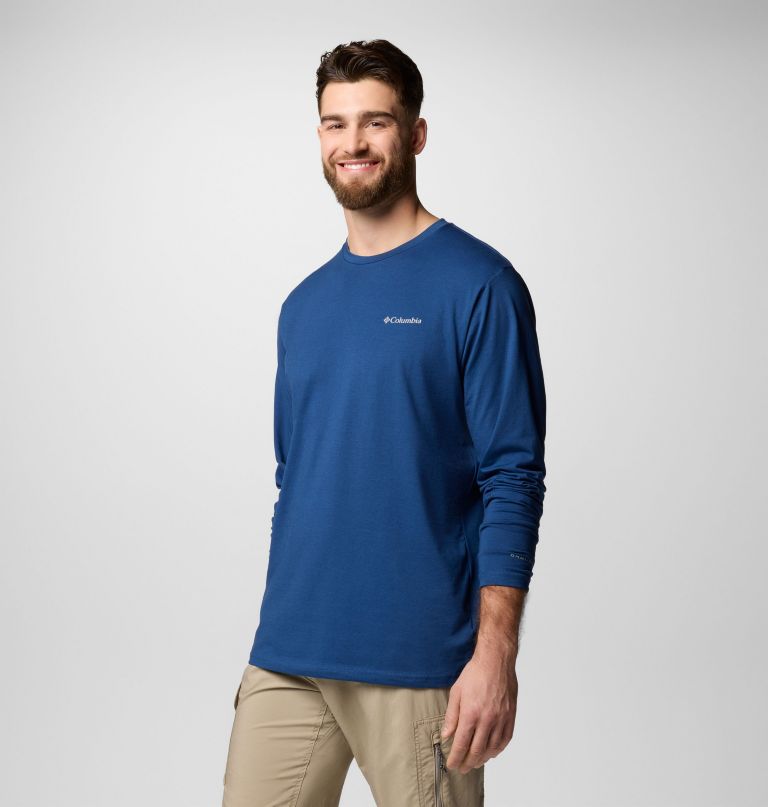 herre canyonland trail langærmet t-shirt - tall