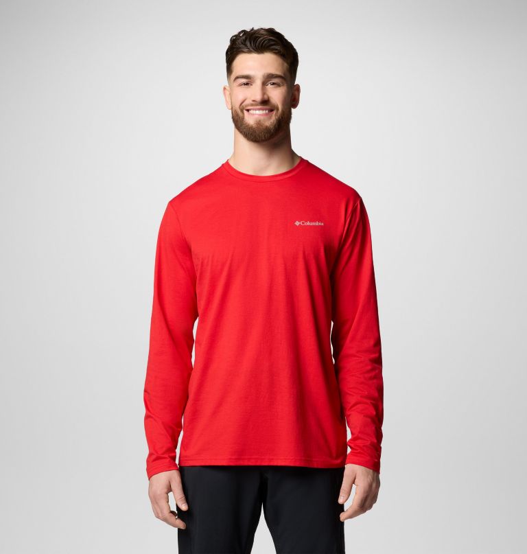 herre canyonland trail langærmet t-shirt - tall
