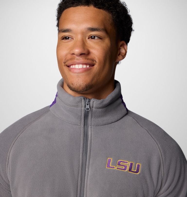herre collegiate flanker iv fleecejakke - lsu