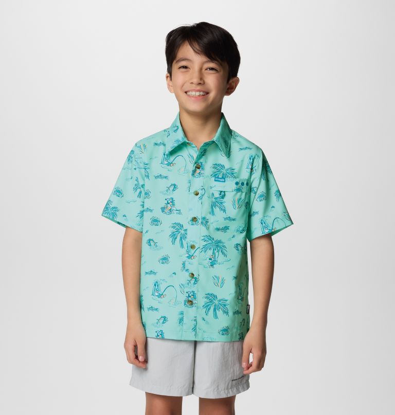 børne csc x disney pfg super slack tide-skjorte