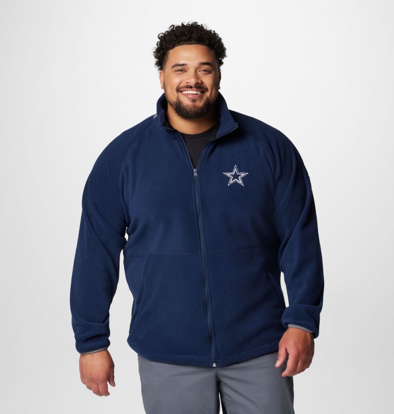 herre flanker iv fleecejakke - dallas cowboys - stor