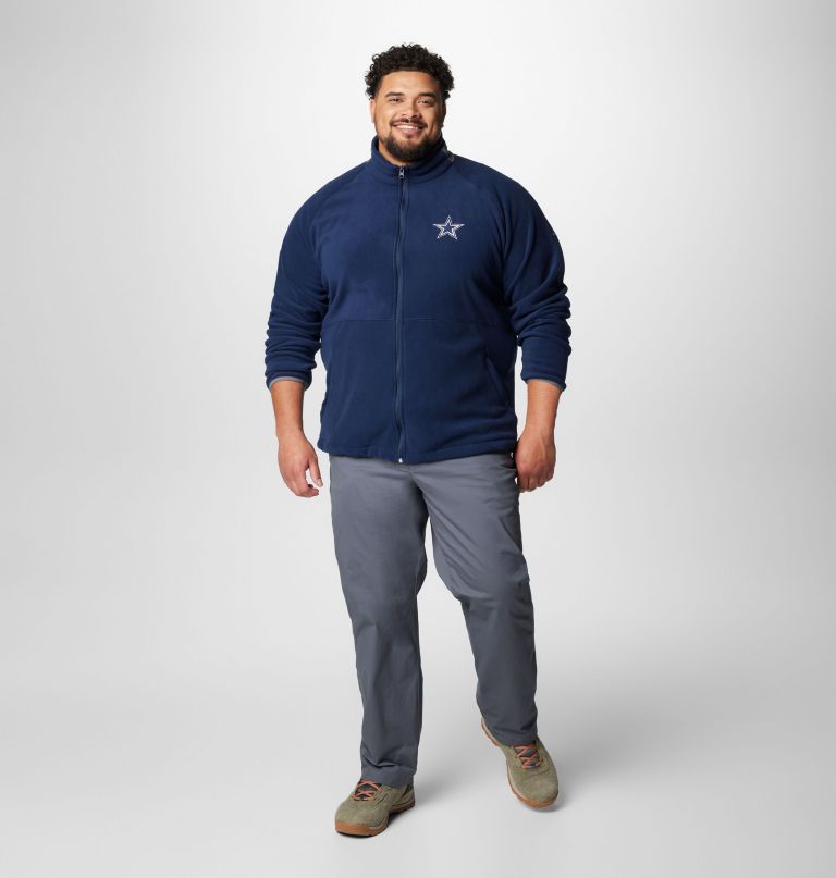 herre flanker iv fleecejakke - dallas cowboys - stor
