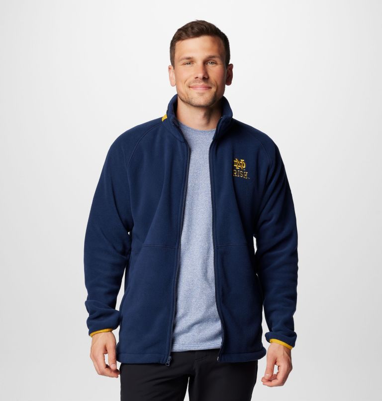 herre collegiate flanker iv fleecejakke - notre dame