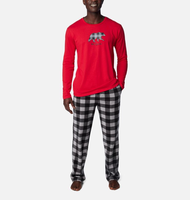 herre bjørne pyjamas sæt