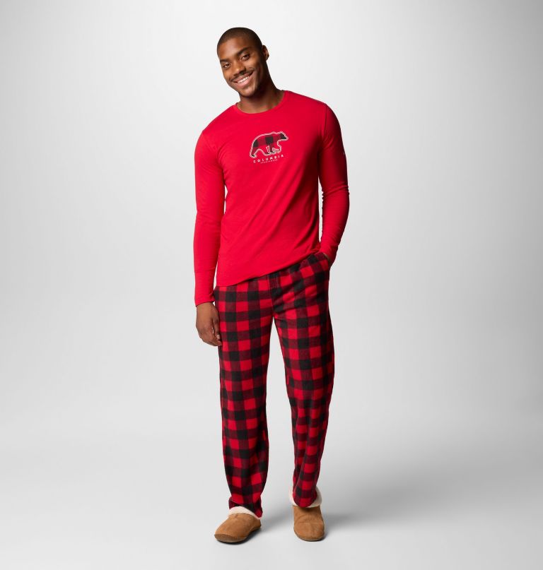herre bjørne pyjamas sæt