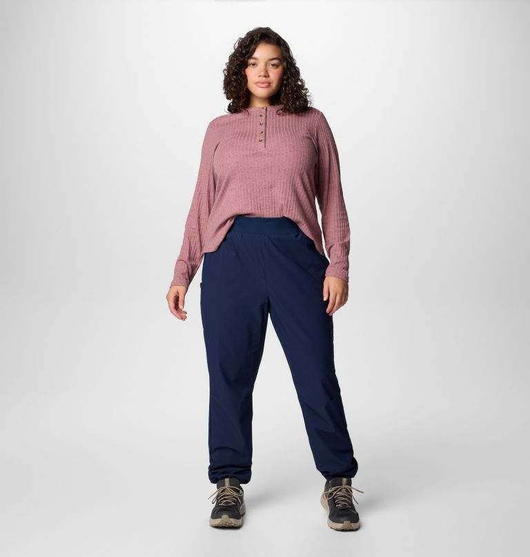 dame leslie falls pull-on bukser - plus size