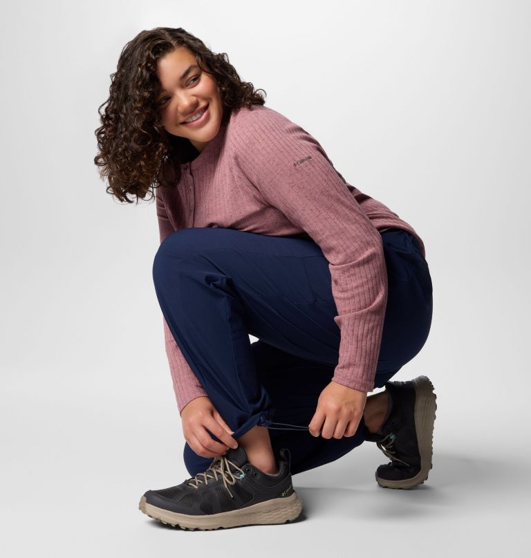 dame leslie falls pull-on bukser - plus size
