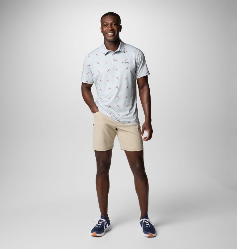herre pfg super slack tide ii stretch polo