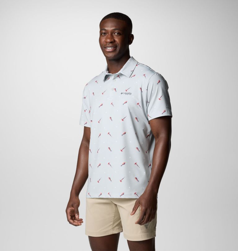 herre pfg super slack tide ii stretch polo