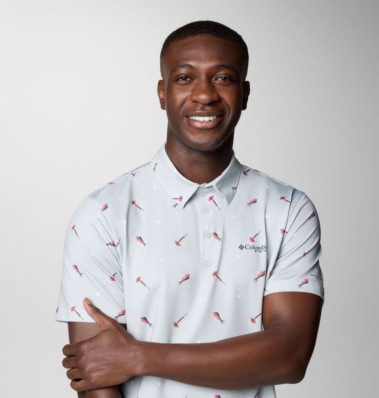 herre pfg super slack tide ii stretch polo