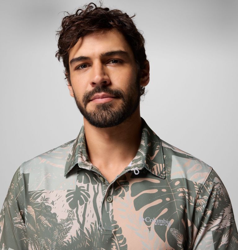 herre pfg super slack tide ii stretch polo