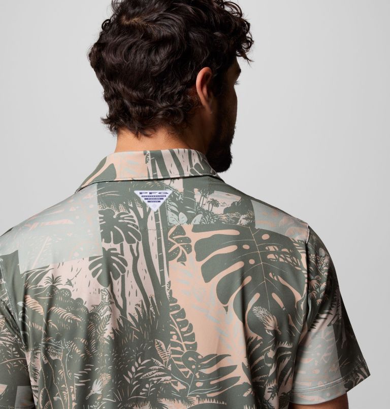 herre pfg super slack tide ii stretch polo