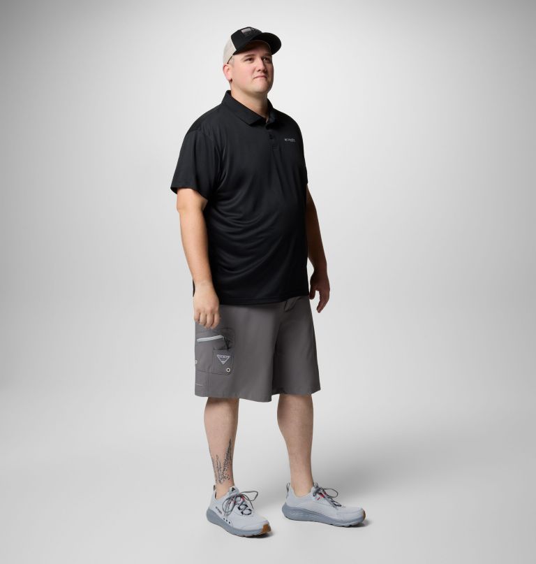herre pfg solar stream poloshirt - stor