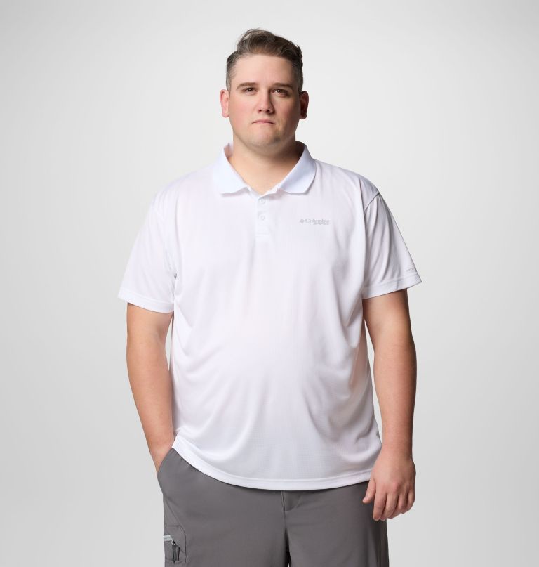 herre pfg solar stream poloshirt - stor