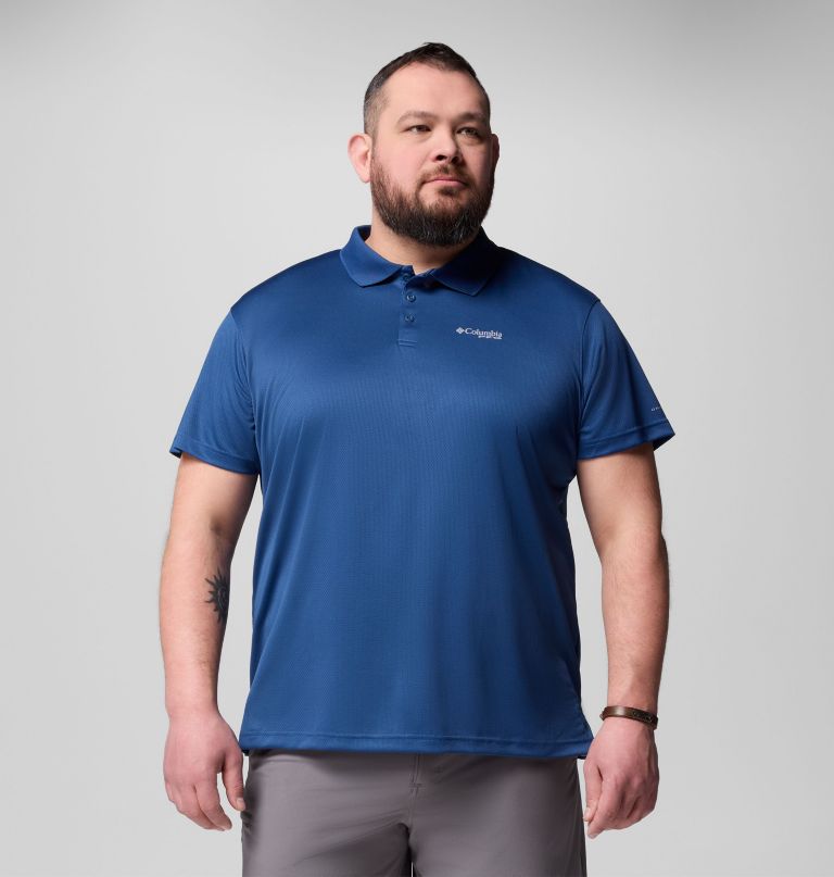 herre pfg solar stream poloshirt - stor