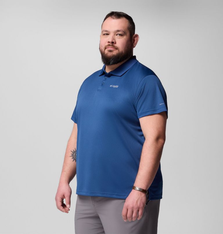 herre pfg solar stream poloshirt - stor