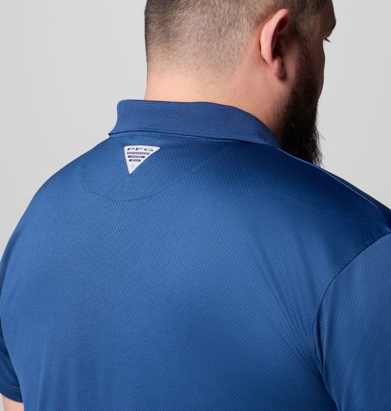 herre pfg solar stream poloshirt - stor