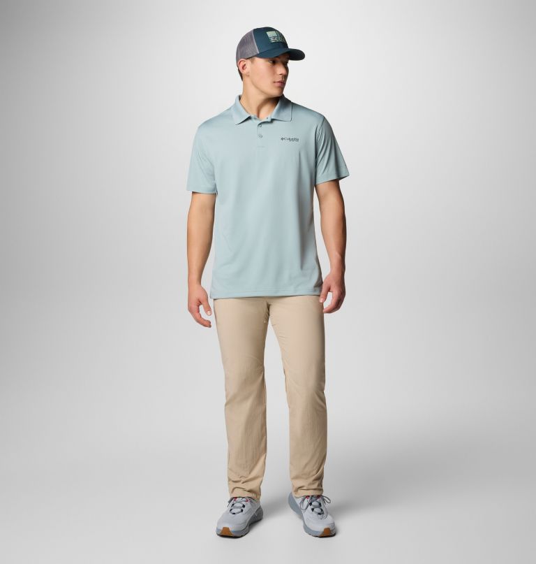 herre pfg solar stream poloshirt - tall