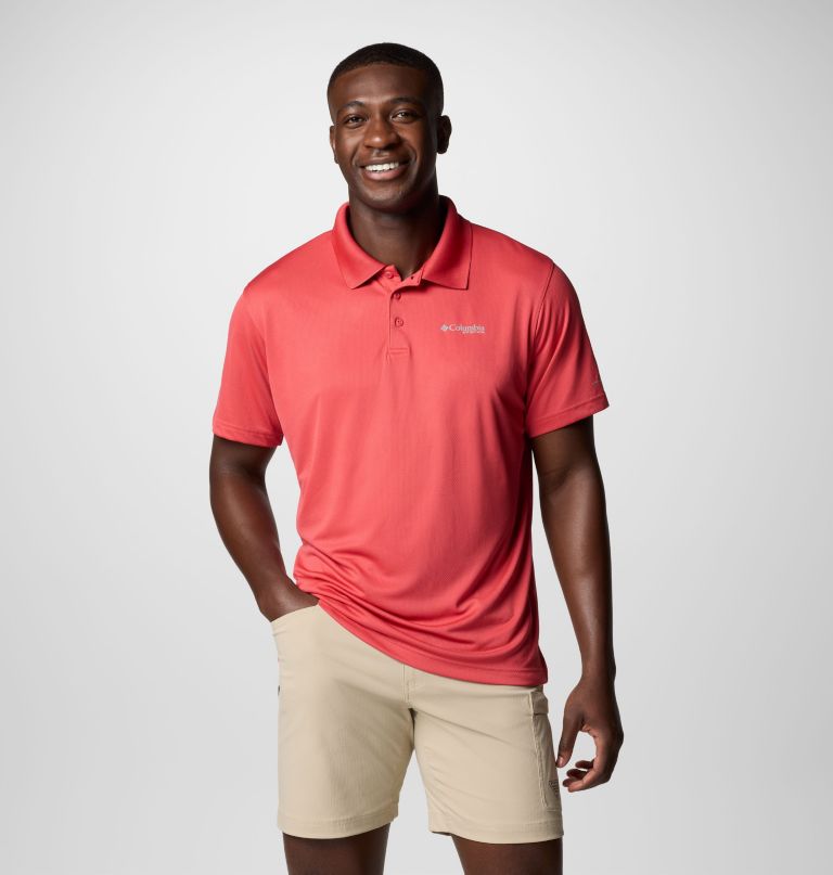 herre pfg solar stream poloshirt - tall