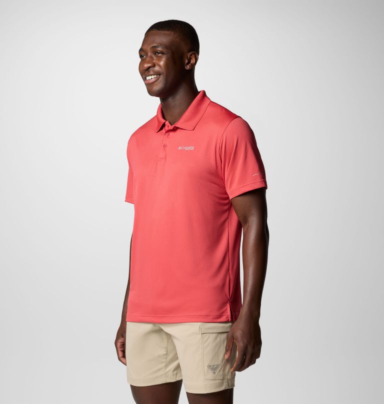 herre pfg solar stream poloshirt - tall