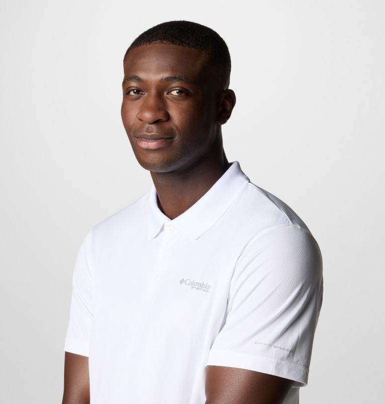 herre pfg solar stream poloshirt - tall