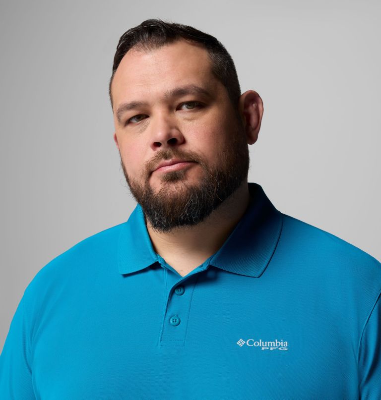 herre pfg freezer poloshirt - stor
