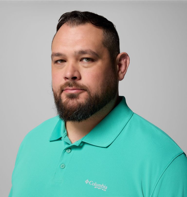 herre pfg freezer poloshirt - stor