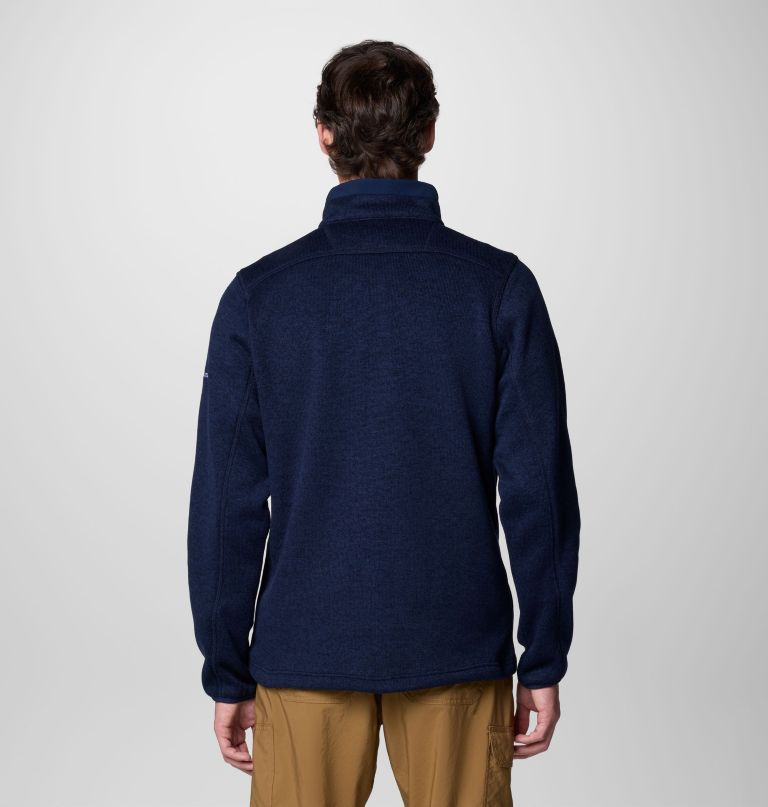 herre college sweater weather fleece halv lynlås pullover - penn state