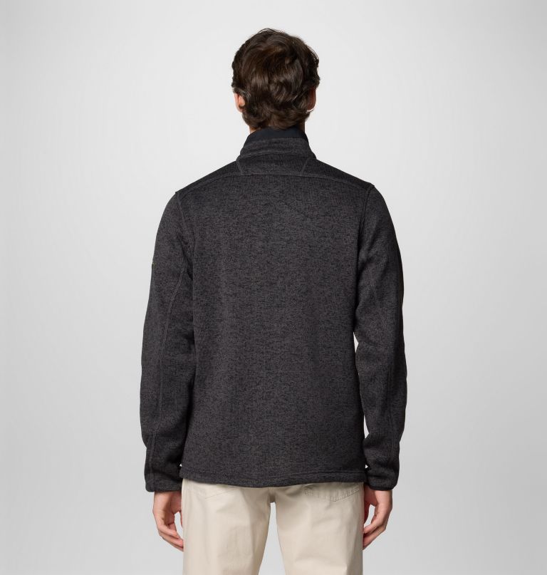 herre college sweater weather fleece halv lynlås pullover - oregon