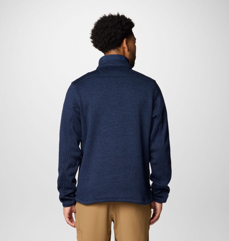 herre college sweater weather fleece halv lynlås pullover - west virginia