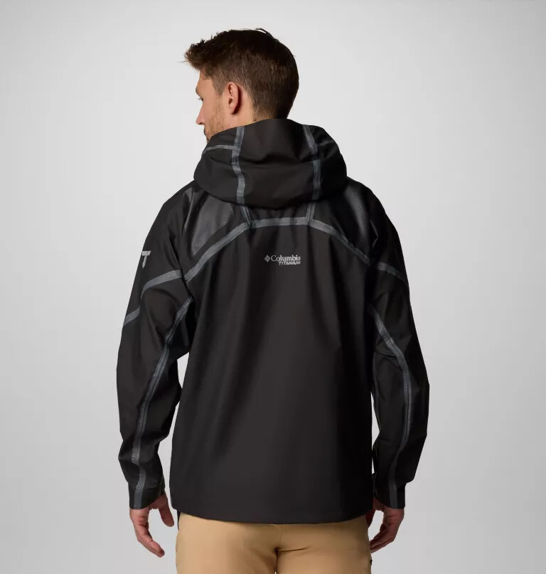 herre whistler peak shelljakke