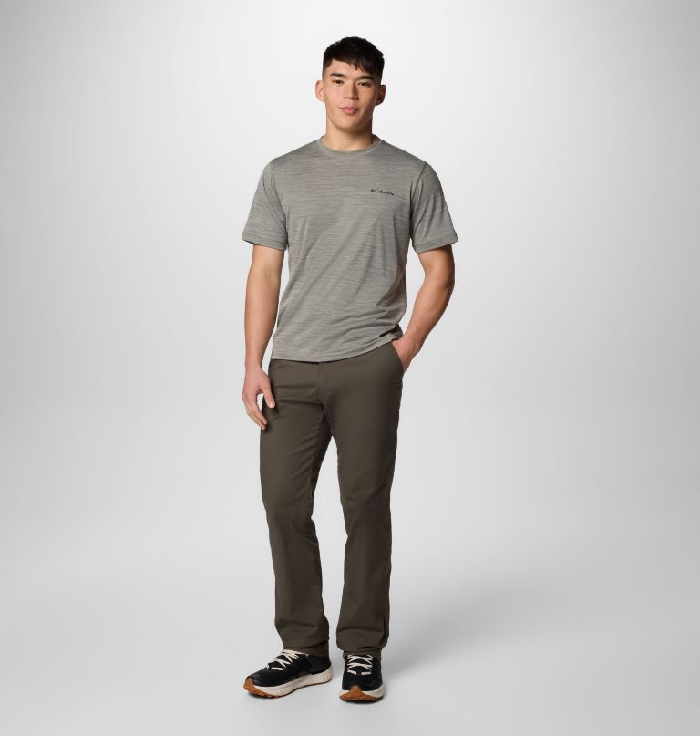 herre sage peak knit kortærmet crew-t-shirt