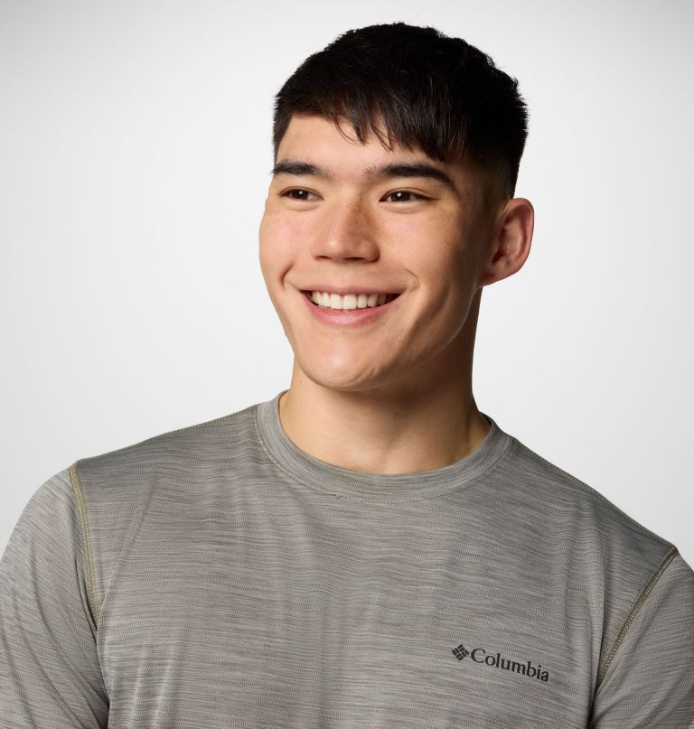 herre sage peak knit kortærmet crew-t-shirt