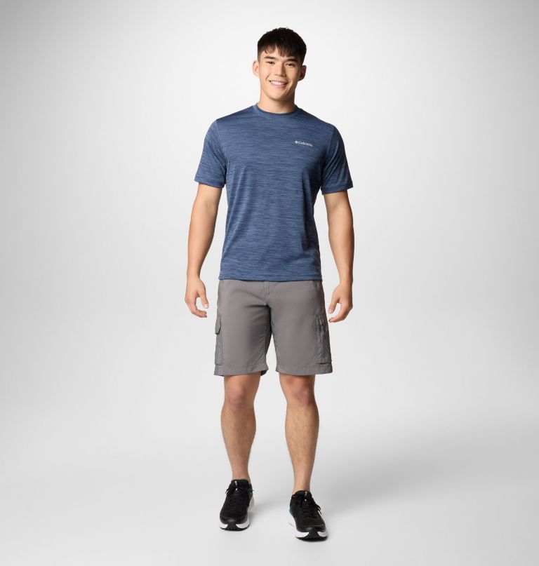 herre sage peak knit kortærmet crew-t-shirt