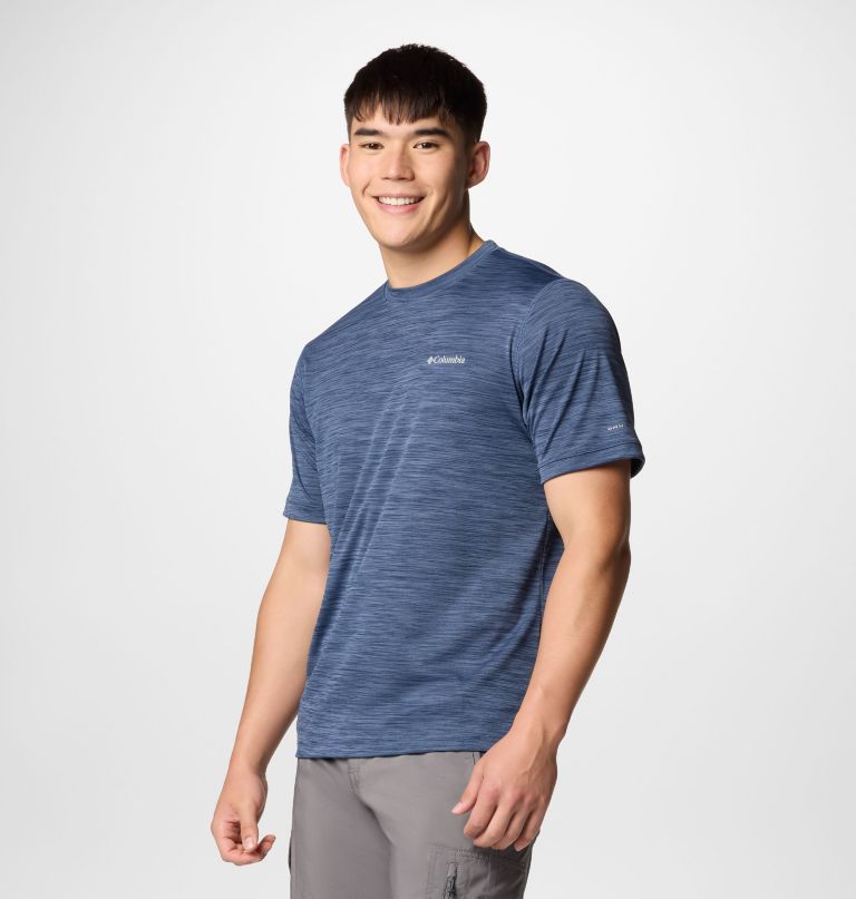 herre sage peak knit kortærmet crew-t-shirt