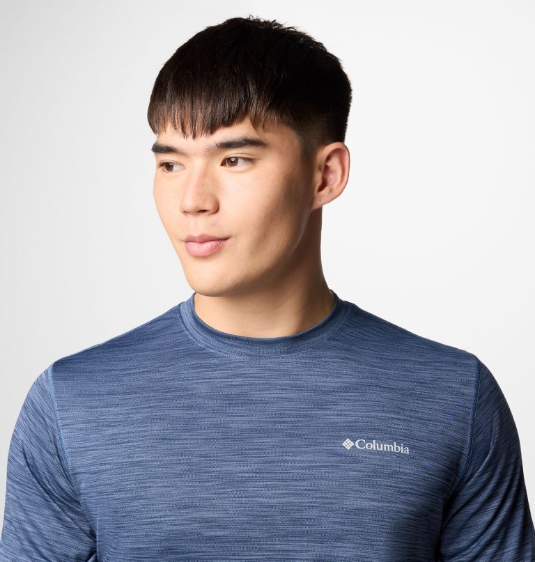 herre sage peak knit kortærmet crew-t-shirt