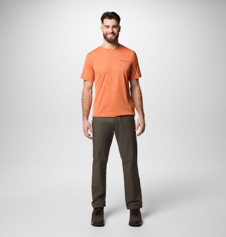 herre sage peak knit kortærmet crew-t-shirt