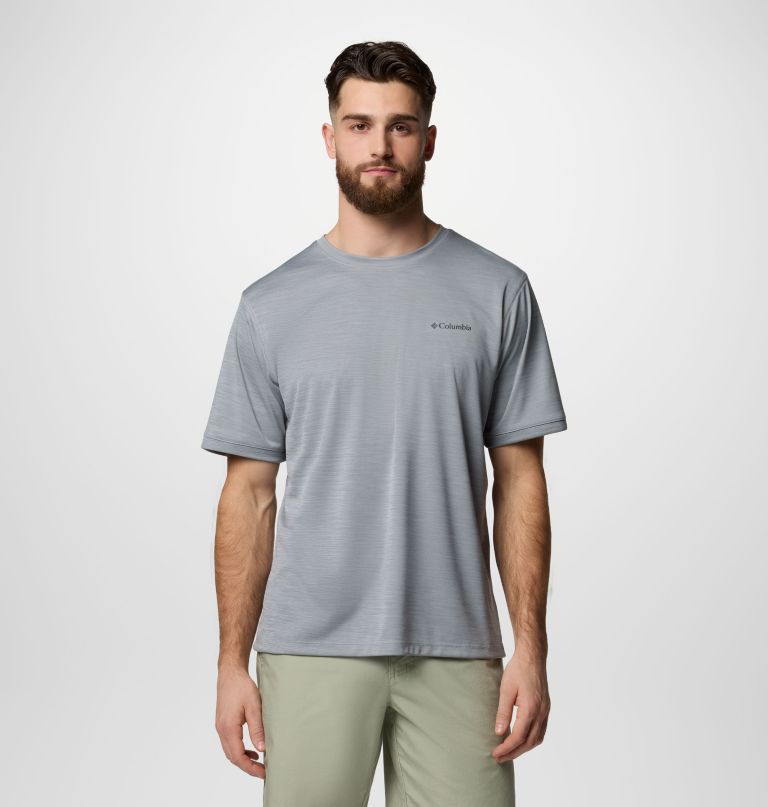 herre sage peak knit kortærmet crew-t-shirt