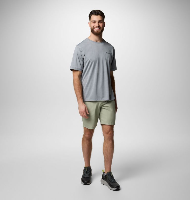 herre sage peak knit kortærmet crew-t-shirt