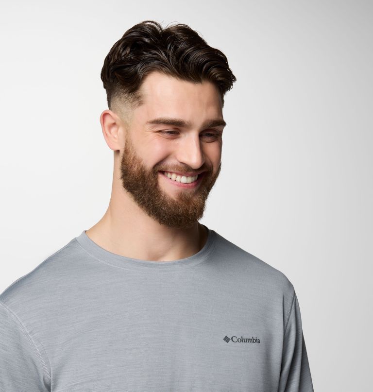 herre sage peak knit kortærmet crew-t-shirt
