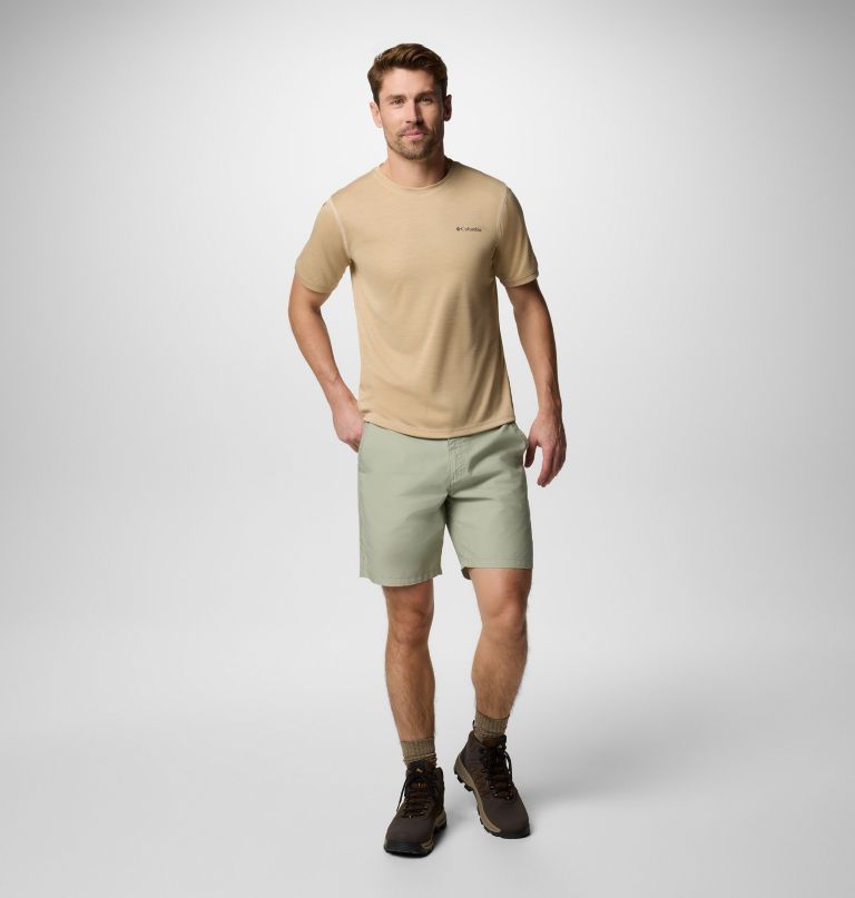 herre sage peak knit kortærmet crew-t-shirt